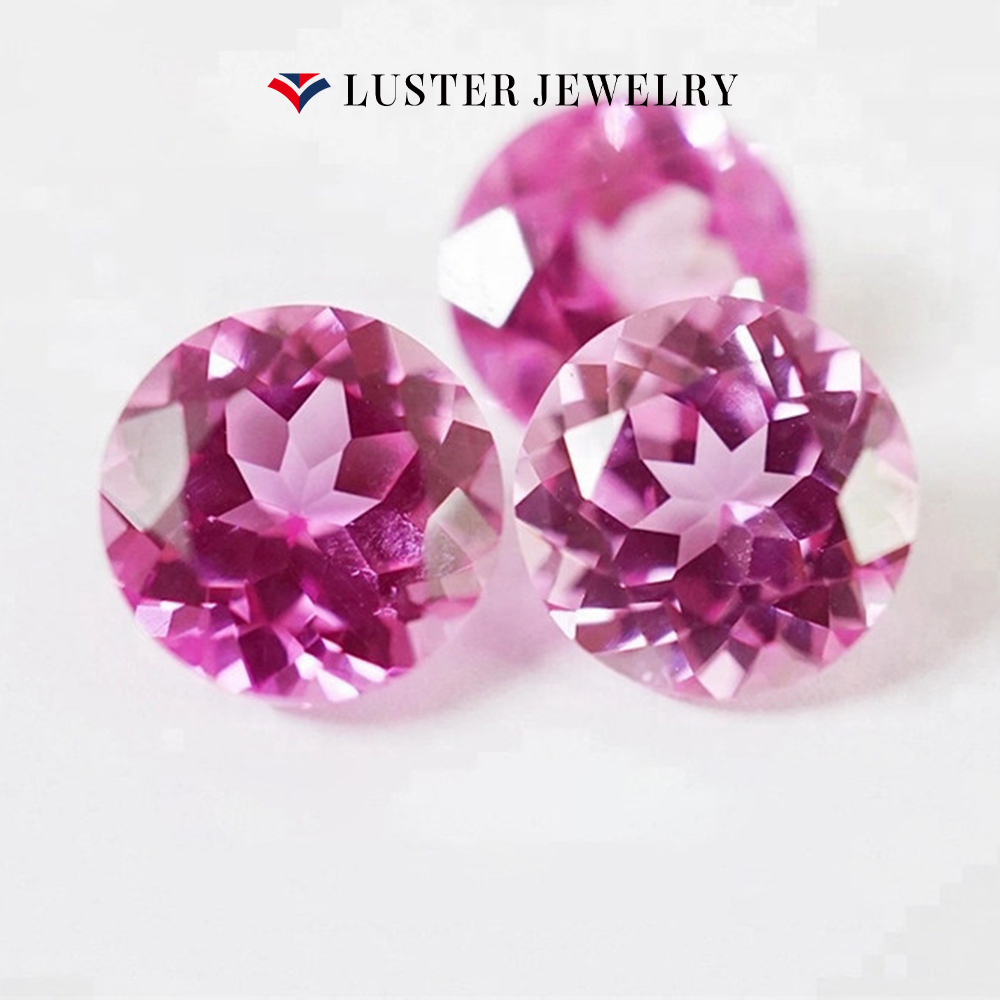 #1.25 Light Pink Lab Created Sapphire