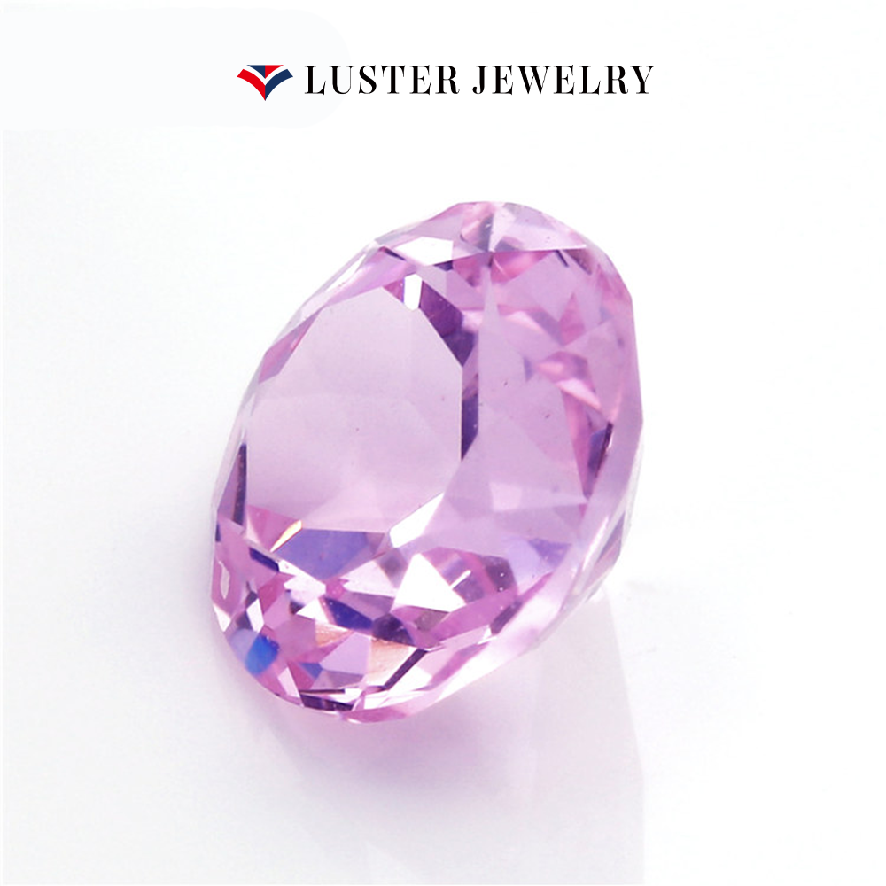 #1.25 Light Pink Lab Created Sapphire