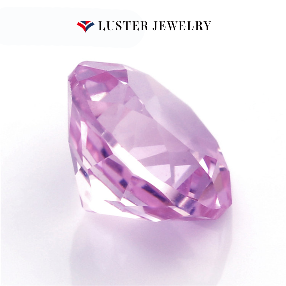 #1.25 Light Pink Lab Created Sapphire