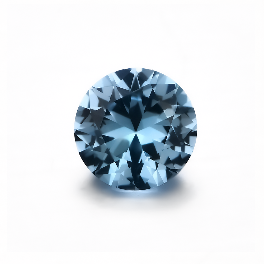 #106 Lab Created Deep Aqua Blue Spinel