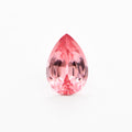 Lab Created Padparadscha Sapphire Pear Cut