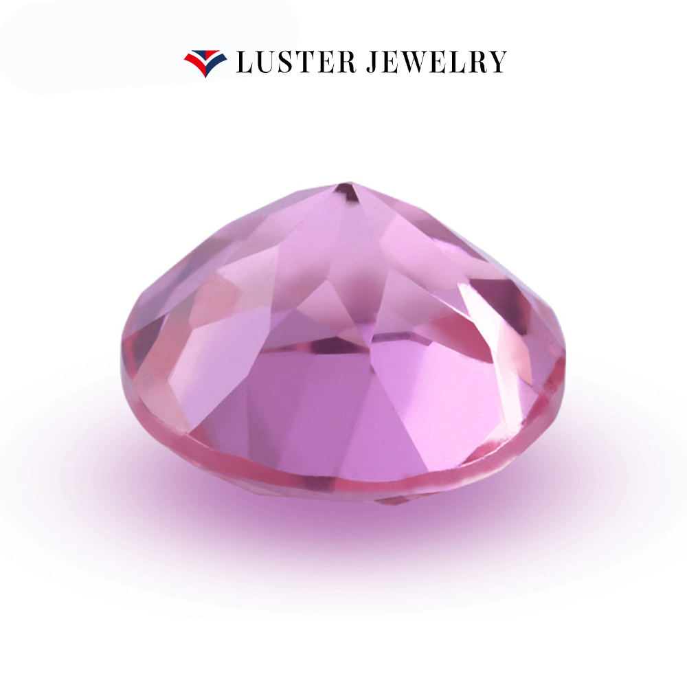 #2 Light Pink Lab Created Sapphire