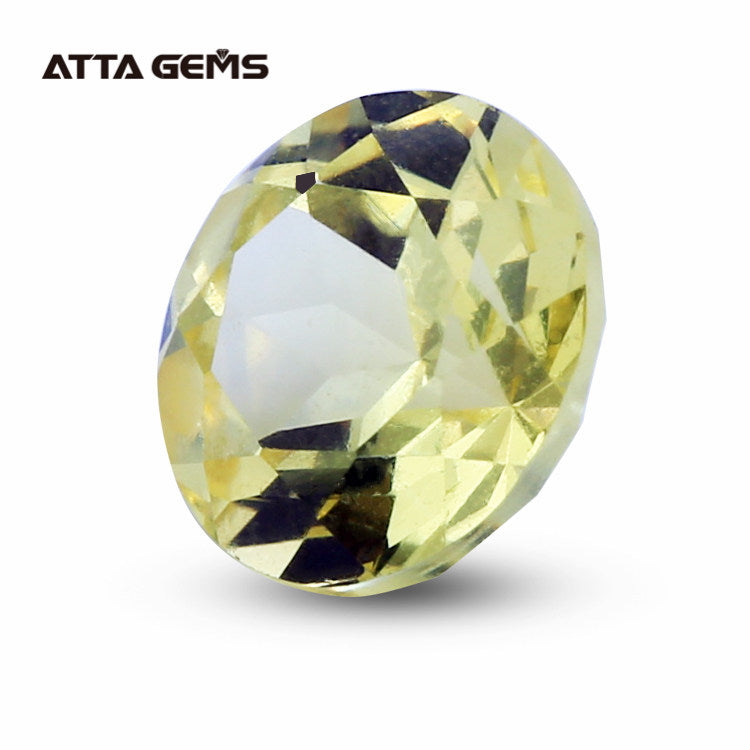 #20 Lab Created Light Yellow Sapphire