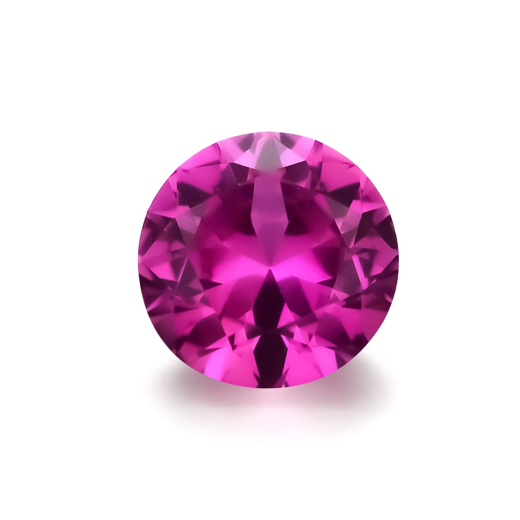 #3 Lab Created Medium Pink Sapphire