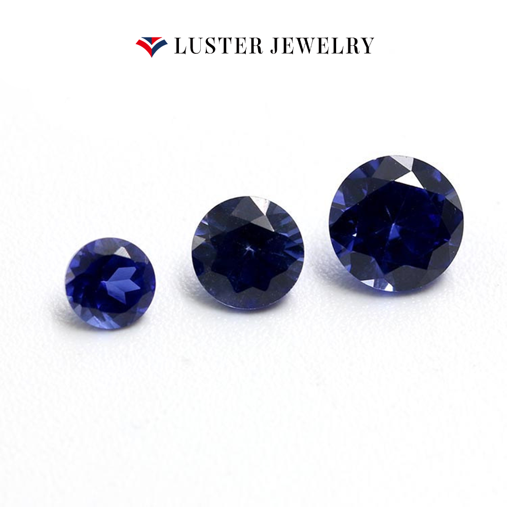 #33 Lab Created Light Royal Blue Sapphire