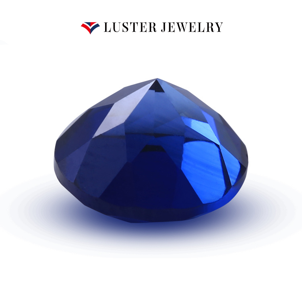 #33 Lab Created Light Royal Blue Sapphire