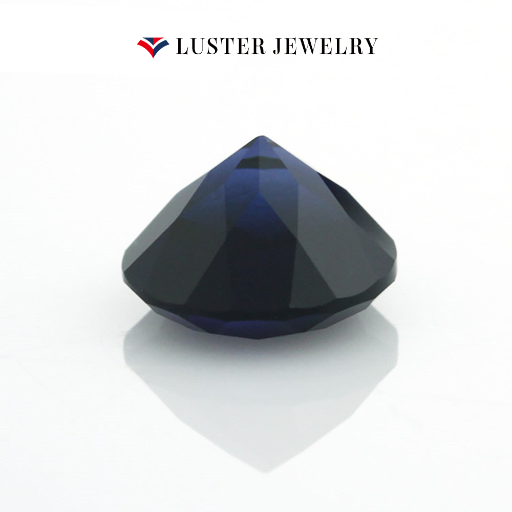#35 Lab Created Midnight Blue Sapphire