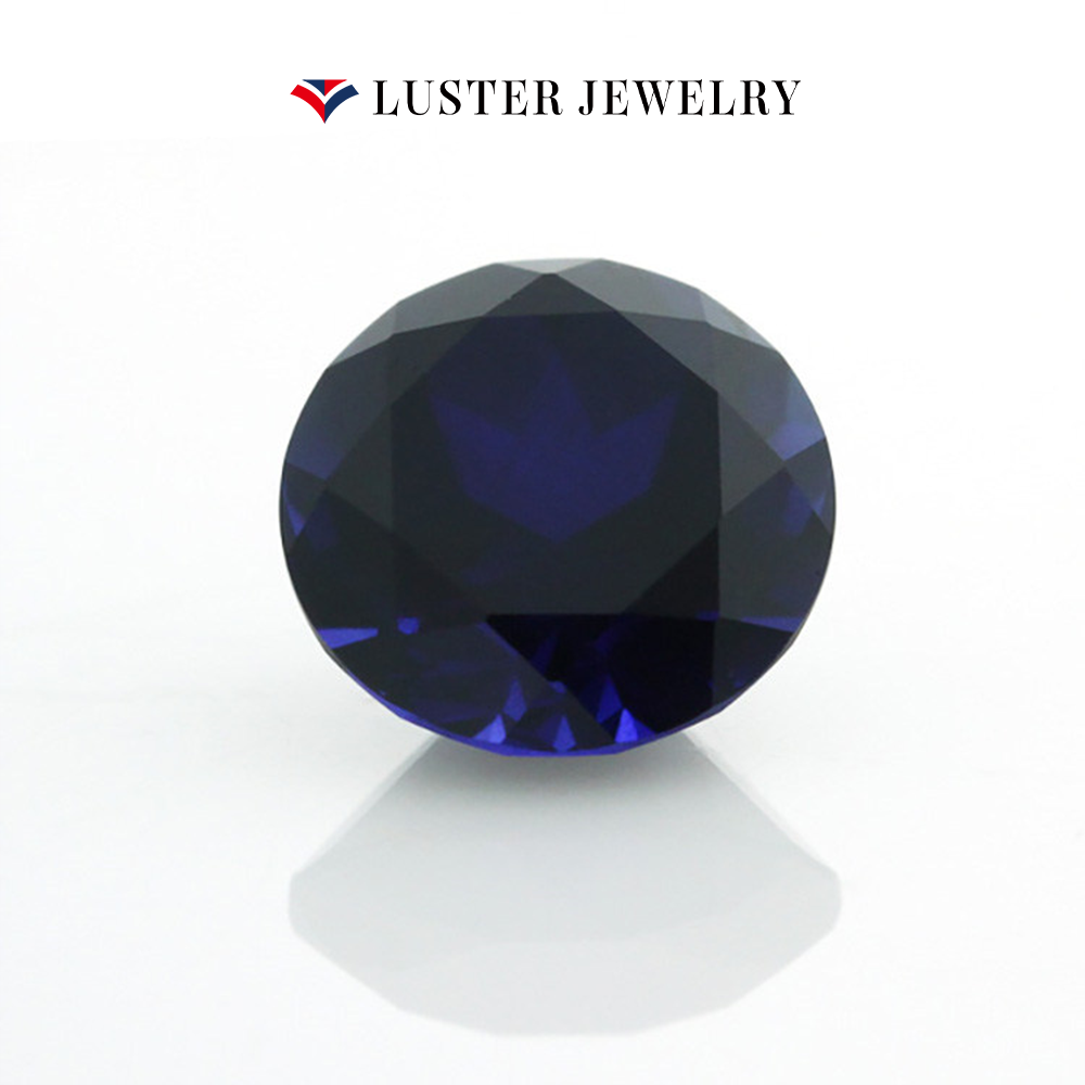 #35 Lab Created Midnight Blue Sapphire