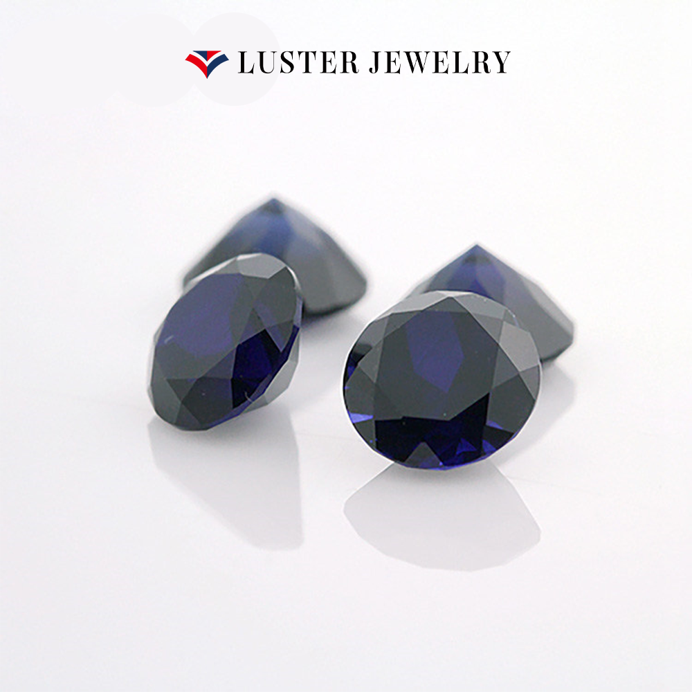 #35 Lab Created Midnight Blue Sapphire