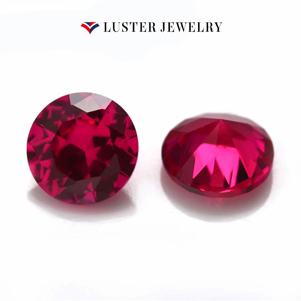 #5 Lab Created Medium Ruby Sapphire