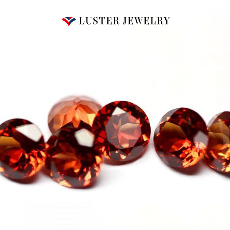 #55 Lab Created Vivid Mandarin Orange Sapphire