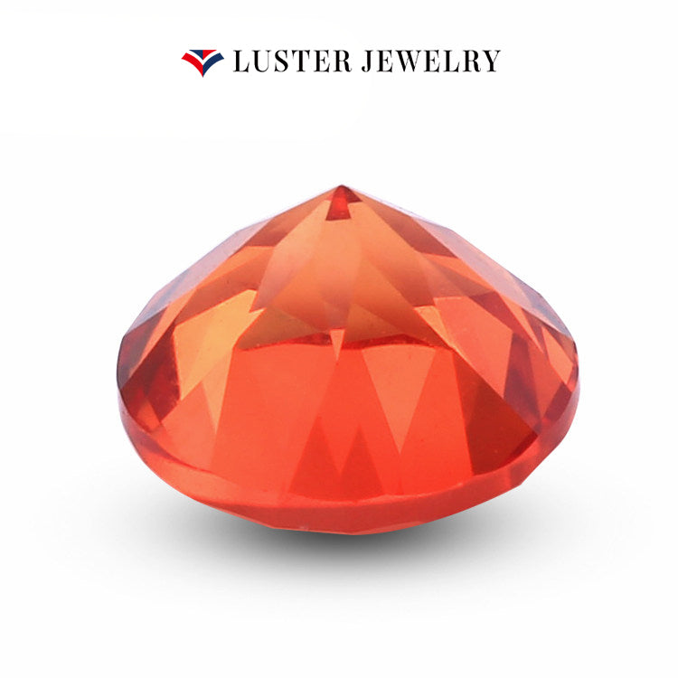 #55 Lab Created Vivid Mandarin Orange Sapphire