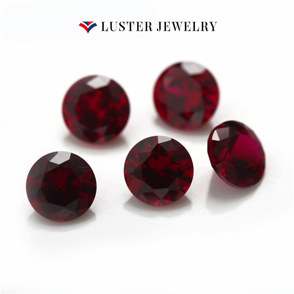 #8 Lab Created  Vivid Ruby Sapphire