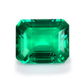 Hydrothermal Emerald Colombian Green Emerald Cut