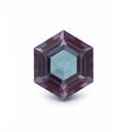 Lab Created Alexandrite Hexagon Cut