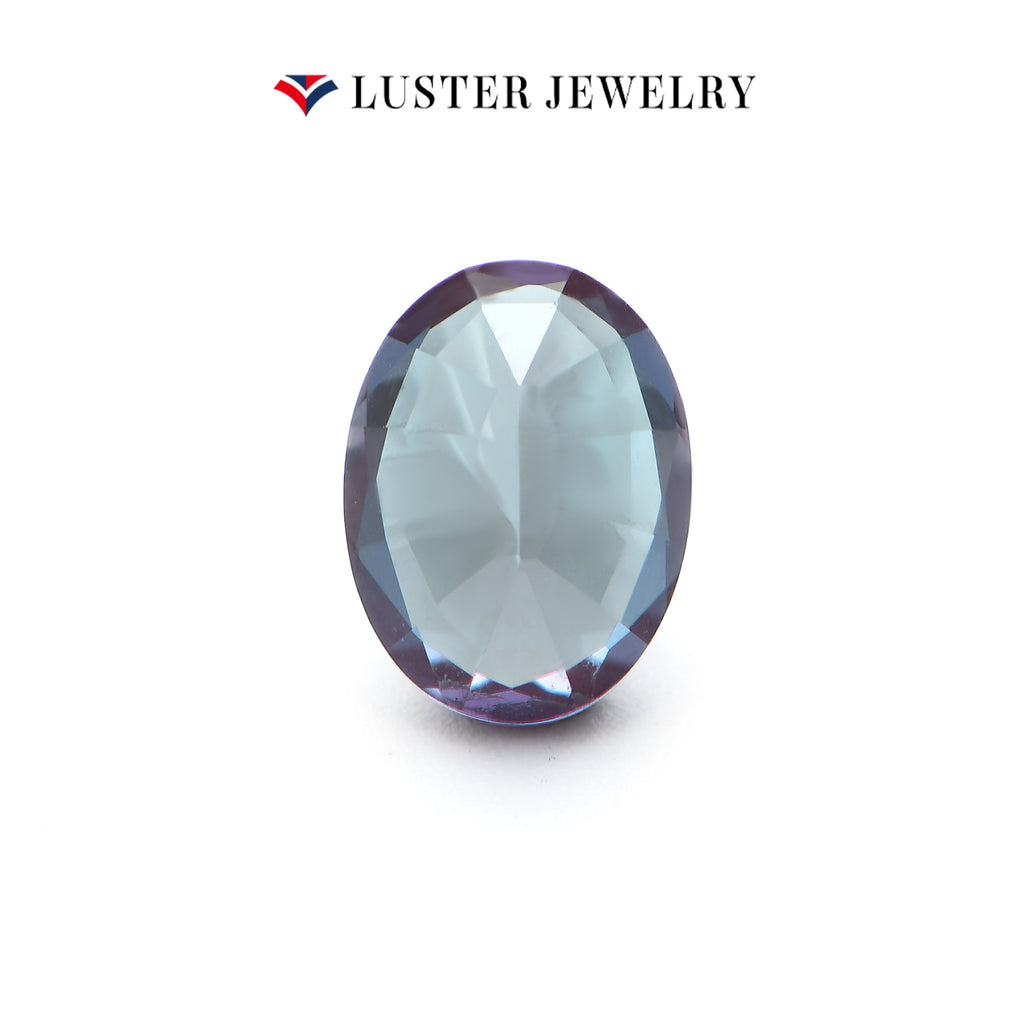Lab Created Alexandrite Oval Cut