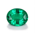 Hydrothermal Emerald Colombian Green Oval Cut