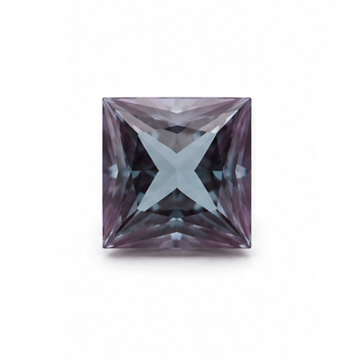 Lab Created Alexandrite Princess Cut