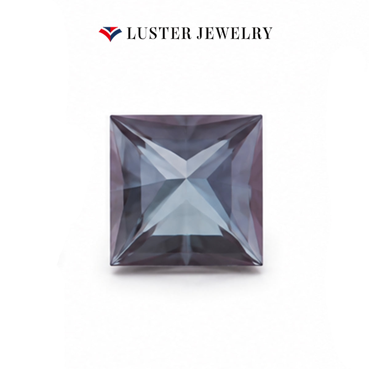 Lab Created Alexandrite Princess Cut